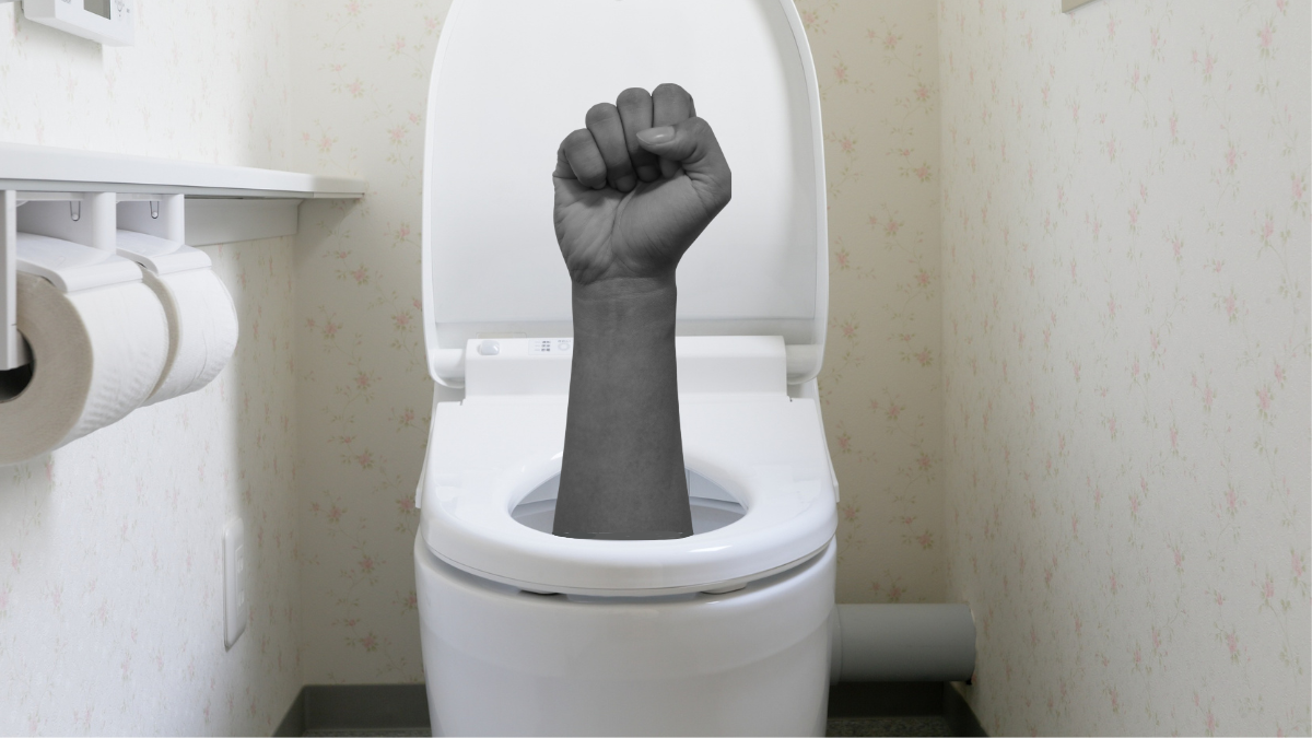 温水洗浄便座について語り合った